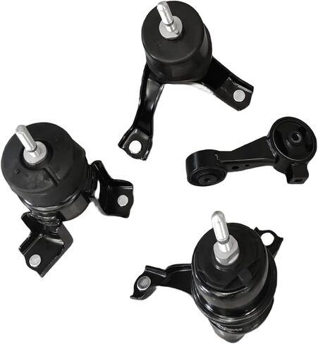 محرك المحرك وحامل ترانس 4 قطع متوافق مع 2009-2013 كورولا 1.8L/2009-2013 ماتريكس 1.8L/2009-2010 بونتياك فيبي 1.8L بديل لـ A62023 A62015 A62039 A62027 in Saudi Arabia