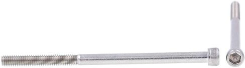 Prime-Line 9177666 Socket Head Cap Screws, Hex (Allen) Drive, #8-32 X 3 in, Grade 18-8 (10 Pack) in Saudi Arabia