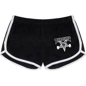 Thrasher Skateboard Magazine Girls Skategoat Night Shorts
