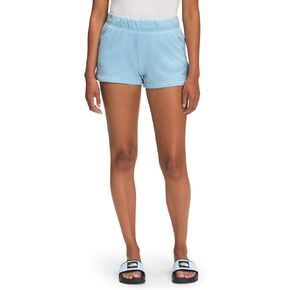 THE NORTH FACE Women's Half Dome Logo Fleece Short (Standard and Plus Size), Beta Blue, Medium