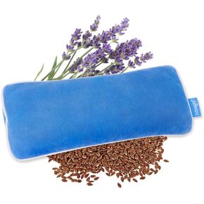 وسادة تدفئة قابلة للاستخدام في الميكروويف من نيوجو للعيون، وسادة دافئة للعين دافئة وباردة مع غطاء قابل للإزالة (أزرق) in Kuwait