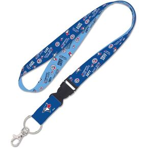 Toronto Blue Jays scatter Lanyard w/detachable buckle 1"