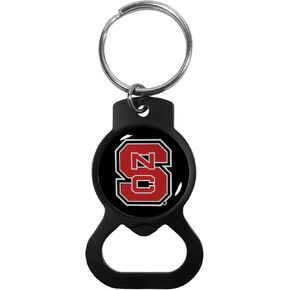 سلسلة مفاتيح فتاحة زجاجات Siskiyou Sports NCAA North Carolina State Wolfpack، أسود، مقاس واحد in Kuwait