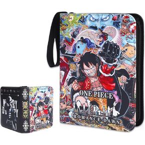 4 بطاقات مجلدة للجيب مع 50 ورقة صفحة مزدوجة الجوانب قابلة للإزالة، حافظة بطاقات تجارية تحمل ما يصل إلى 400 بطاقة، ألبوم بسحاب للأولاد والبنات in Kuwait