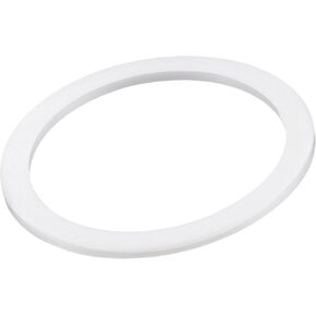 MECCANIXITY PTFE Flat Washers 55mm OD 45mm ID 2mm Thick Flange Gasket, White Pack of 30