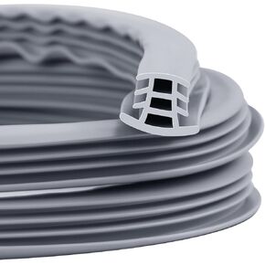 Flexible EPDM Rubber Strip (10 ft Long and 3/4 inch Wide) for Concrete Crack Repair and Replacement - Weather and Aging Resistant Expansion Joint Filler for Driveways and Sidewalks