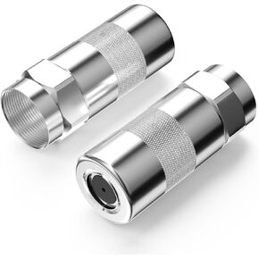 49-16-2649 Grease Gun Couplers, Replacement for Milwaukee Grease Gun Tips, Fits M18 and M12 Grease Gun, High Pressure Grease Couplers - 4 PCS