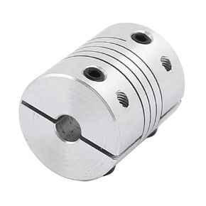 Shaft Coupling 6mm to 8mm Bore Coupler Connector Joint Motor Accessories D25mm x L20mm for 3D Printer Encoder CNC Machine