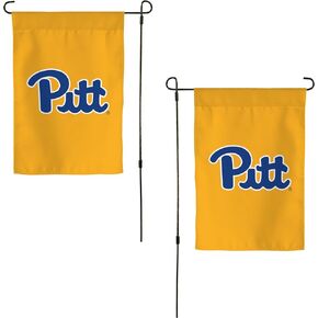 Desert Cactus University of Pittsburgh Garden Flag Panthers Pitt Banner 100% Polyester (Design C)