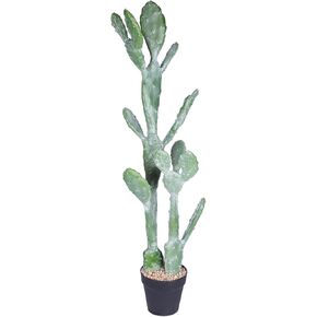 Artificial Cactus 3ft（36"） Tall Fake Big Cactus Plants Faux Cacti Saguaro with Planter for Indoor Outdoor Home Office Shop Garden Decoration