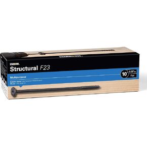 Starborn Structural F23 Multi-Purpose Flat Head Wood Screw - Pack of 50-10"