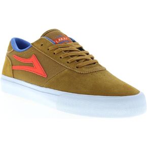 Lakai Manchester Men's Skateboarding Shoes, Walnut Suede, 10