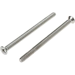 Xiaoyztan M4x60mm Phillips Countersink Head Machine Screws Stainless Steel 304 Full Thread Metric Standard Mounting Hardware Fasterning Accessories, Pack of 50
