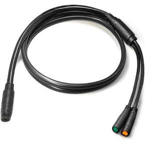 1 to 5 Electric Bike Cable Plastic Rubber Ebike Connector Cable Wire for Electric Bike Conversion Kit