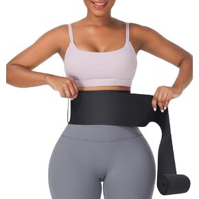 FeelinGirl Waist Trainer Wrap for Women Tummy Control Waist Shaper with Loop