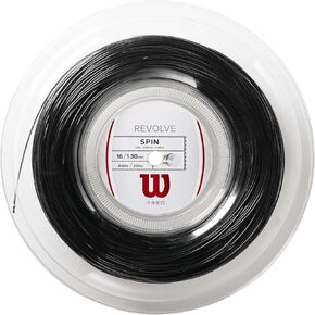 WILSON Revolve Tennis String - Set and 200m Reel, 16 and 17 Gauge