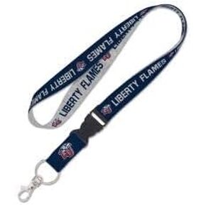 Liberty Flames Lanyard w/detachable buckle 1"