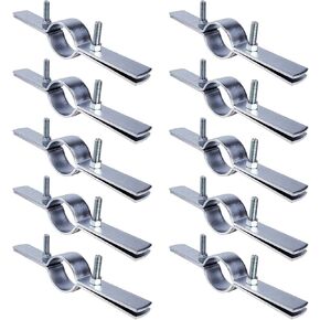 DMST-H06 Riser Clamp Vertical Pipe Hanger for Copper, Iron, CPVC, PEX 6 in. Galvanized Steel