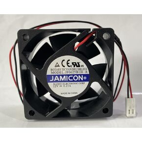 JF0625B1H-R DC Fan JF0625B1H-R 12V 0.23A 6CM 6025 2-Wire Cooling Fan