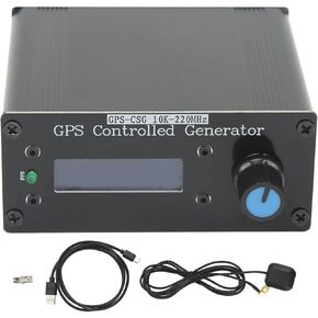 Gps- 10K-220Mhz VfoGps Variable Frequency Oscillator Generator Gps Taming Clock Adjustable Frequency Reference Source,Vibration Motor, Vibration Motor