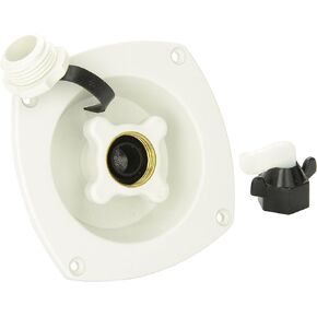 Shurflo by Pentair Pressure Reducing City Water Entry - Wall Mount - Gel White