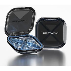 صندوق حبوب صغير، حقيبة حبوب لطيفة لجيب المحفظة، منظم حبوب السفر، حامل حبوب منع الحمل اليومي للأدوية والفيتامينات وزيت السمك والمكملات الغذائية (أخضر) in Kuwait