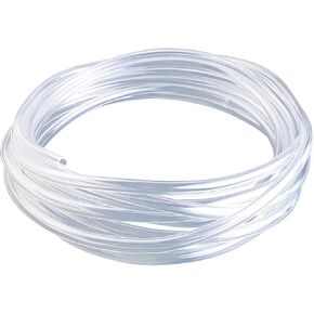 خرطوم PVC، أنبوب PVC مرن، معرف 6 مم × 8 مم OD أنابيب فينيل شفافة، أنابيب أنابيب PVC شفافة لنقل زيت الهواء والماء، 2 متر