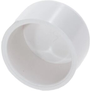 غطاء نهاية الأنبوب PVC المناسب للأثاث، محول قابس غطاء نهاية الأنبوب PVC (4 بوصة (عبوة واحدة))