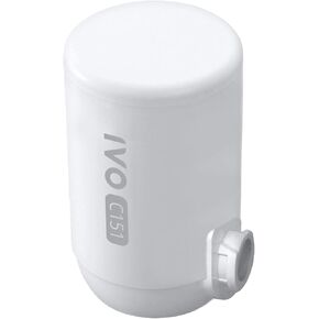 IVO Replacement Water Filters (x1 Lasts for 4 Months) – 4-Stage Filtration with NSF-Approved Technology – Removes Contaminants Down to 0.1 Micron, Retains Healthy Minerals
