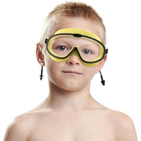TJUTR Swim Goggles for Kids, Upgraded Ultra-Clear Wide View Underwater Swimming Goggles for Child kid 3-14