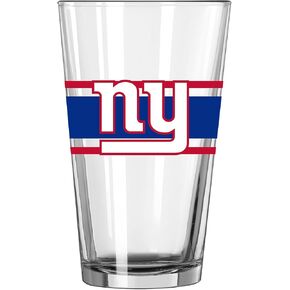 New York Giants 16oz. Stripe Pint Glass