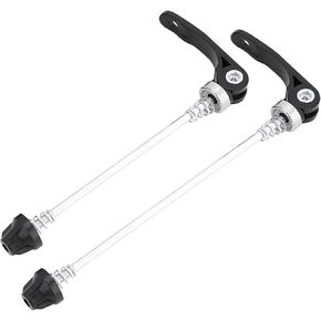 Alomejor Bike Skewer Quick Release Skewers Front & Rear Hub Skewers for Mountain Bike Road