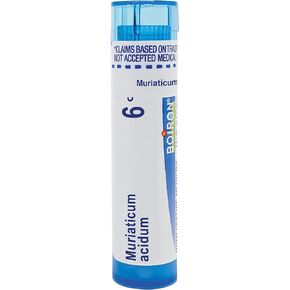 Boiron Muriaticum Acidum 6C Md 80 Pellets for Hives Triggered by Sun Exposure