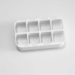 PIAOLGYI Insert for Altoid Tin,7 Day Weekly Pill Organizer,Organizer Insert Tin Pill Storage Insert for Altoid(Blue)