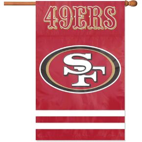 Party Animal San Francisco 49ers Banner NFL Flag 44" x 28"