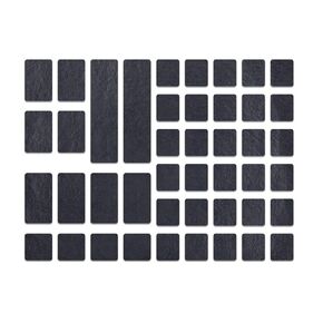 TALONGAMES Anti Slip Grip Tape Universal Kit Pre-Cut Keyboard 0.5mm Pre-Laminated Sweat Absorbing High Performance Universal Anti Slip Mouse Keycap Grip Tape Ultra-Thin