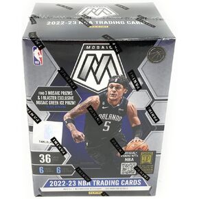 Panini Mosaic Basketball 2022-23 Blaster Box (6 Packs of Cards)