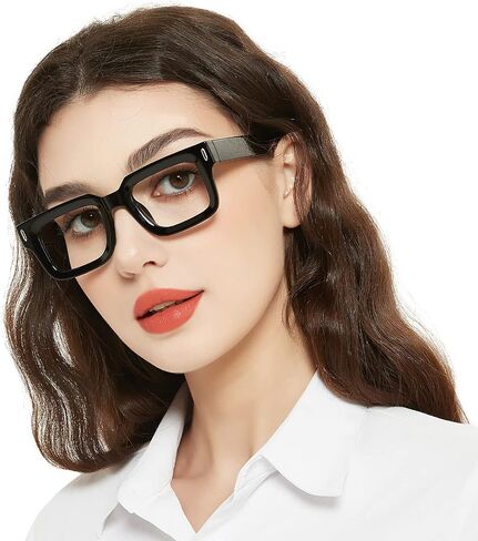 OCCI CHIARI Stylish Reading Glasses Women Retro Square Readers 1.0 1.25 1.50 1.75 2.0 2.25 2.50 2.75 3.0 3.5 in Saudi Arabia