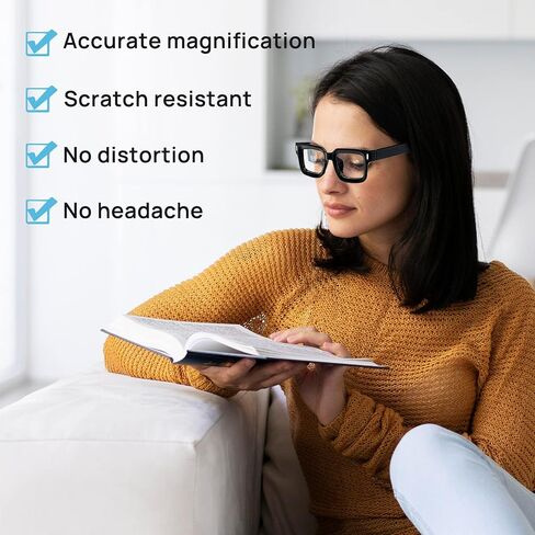 OCCI CHIARI Stylish Reading Glasses Women Retro Square Readers 1.0 1.25 1.50 1.75 2.0 2.25 2.50 2.75 3.0 3.5 in Saudi Arabia