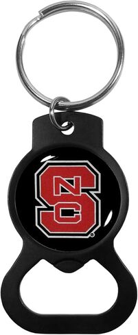 سلسلة مفاتيح فتاحة زجاجات Siskiyou Sports NCAA North Carolina State Wolfpack، أسود، مقاس واحد in Saudi Arabia