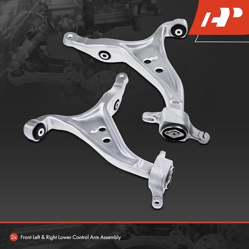 A-Premium 2 x Front Lower Control Arm, with Bushing, Compatible with Mercedes-Benz - 2012-2018 - GL350 GL450 GL550 GLE300d GLE350 GLE350d GLE400 GLE550 GLE550e GLS450 GLS550 ML250 ML350 ML400 ML550 in Saudi Arabia