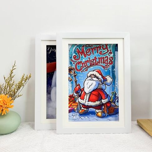 Kids Art Frames[2-Pack],8.5x12 Kids Artwork Frames Front Opening,Changeable Artwork Display Storage Frame for Wall,Multiple Picture Frame Drawing Hanging Art,Hold 50-100 PCS(White) in Saudi Arabia