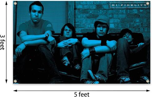 Generic The Fall Band Out Boy Tapestry Music Album Covers Wall Tapestry for Bedroom, Party Tapestry College Dorm Rooms Decor Tapestry 3x5 Ft Tapestry for Room Guys Teen Boys Girls, blue in Saudi Arabia