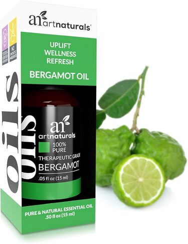 artnaturals 100% Pure Peppermint Essential Oil (.5 Fl Oz / 15ml) - Premium Therapeutic Grade Mentha Peperita - Fresh Mint for Hair Growth and Skin - Repel Mice and Spiders - Natural Rodent Repellent in Kuwait