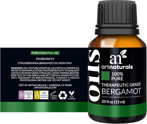 artnaturals 100% Pure Peppermint Essential Oil (.5 Fl Oz / 15ml) - Premium Therapeutic Grade Mentha Peperita - Fresh Mint for Hair Growth and Skin - Repel Mice and Spiders - Natural Rodent Repellent in Kuwait