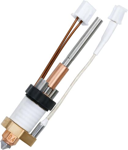 3D Printing Accessories K1C Ceramic Heating Block Hot End Kit, All Metal Quick Replacement Nozzle Kit, High-Temperature Resistant 300℃ Hot End Heating Block Suitable for Creativity K1C 3D Printer in Saudi Arabia