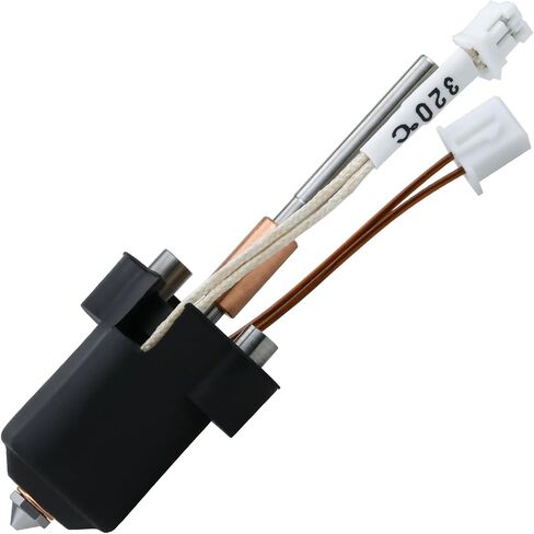 3D Printing Accessories K1C Ceramic Heating Block Hot End Kit, All Metal Quick Replacement Nozzle Kit, High-Temperature Resistant 300℃ Hot End Heating Block Suitable for Creativity K1C 3D Printer in Saudi Arabia