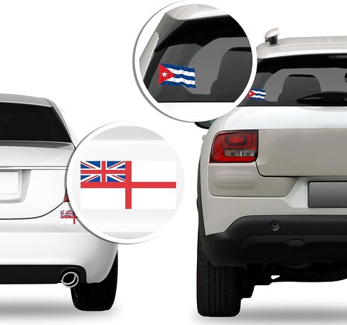 Waving American Flag Sticker (us USA Patriotic Wave America Proud Patriot Colors Banner (3 x 5 inch) in Saudi Arabia