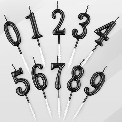 شموع عيد الميلاد الثاني والعشرون، شمعة سوداء رقم 22 للكيك، زينة لتزيين كعكة عيد الميلاد السعيد لمستلزمات حفلات الاحتفال بالذكرى السنوية لعيد الميلاد in Kuwait