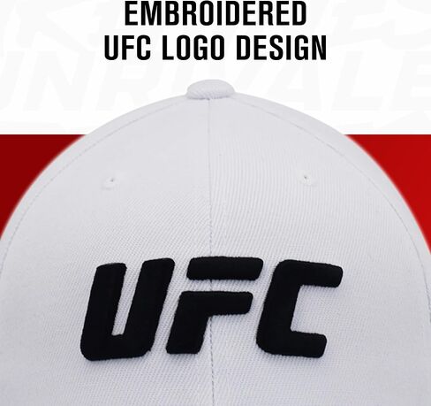 قبعة بيسبول Concept One UFC، قبعة Snapback للبالغين قابلة للتعديل مع حافة منحنية in Saudi Arabia